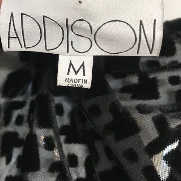 C4- NWOT Addison little black dress with see thru back - Picture 4 of 6